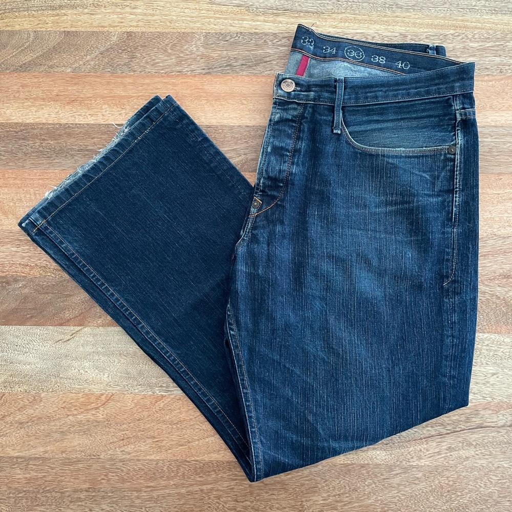 Earnest Sewn men’s jeans size 36.
